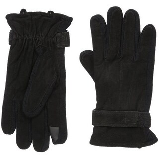 dockers intellitouch leather gloves