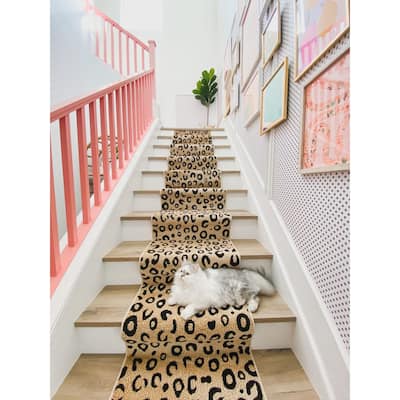 Well Woven Dulcet Leopard Animal Print Modern Leopard Area Rug