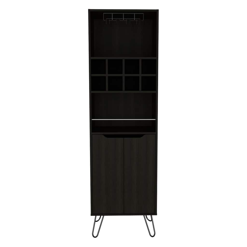 Bar Cabinet for Kitchen, Dining Room,Living Room, Black