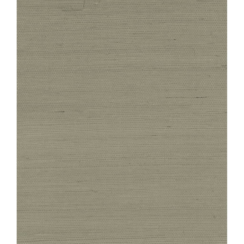Seabrook Designs Oak Mist Sisal Gasscloth Unpasted Wallpaper - 36 in W x 24 ft. L