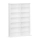 preview thumbnail 3 of 13, Prepac Media Storage Display Cabinet 8.75" D x 38.75" W x 51" H White
