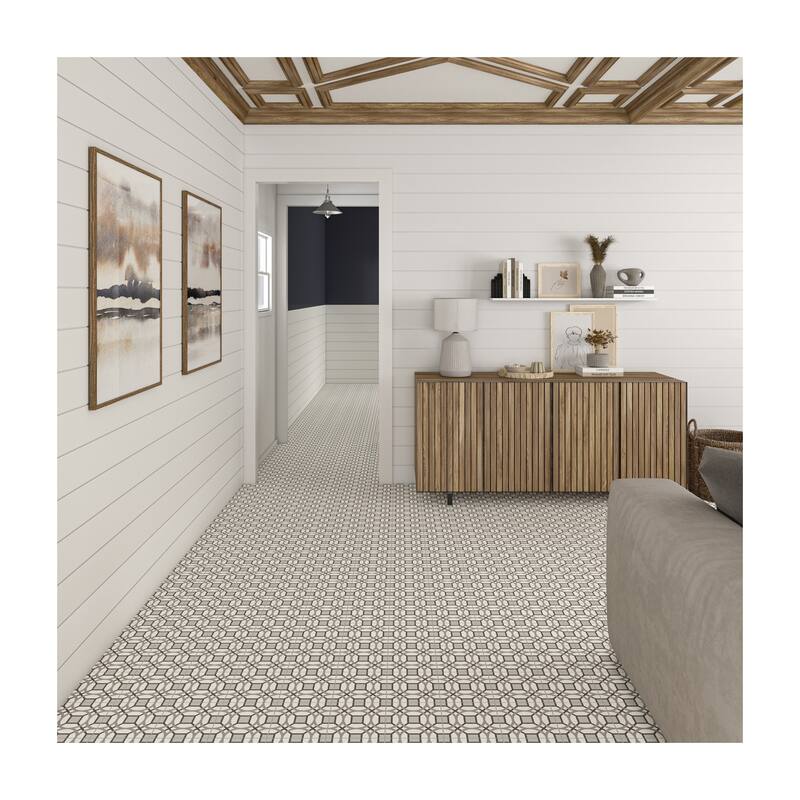 TileHQ 8 x 8 Glazed Porcelain Deco Tile (24 PC Per Carton) (10.32 SQFT Per Carton)