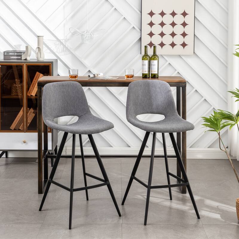 Kitchen 28.25" Counter Height Stools, Set Of 2