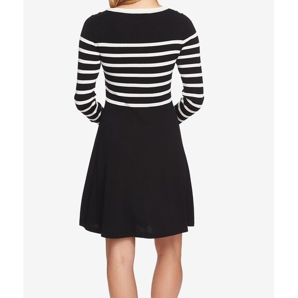 cece black and white dress