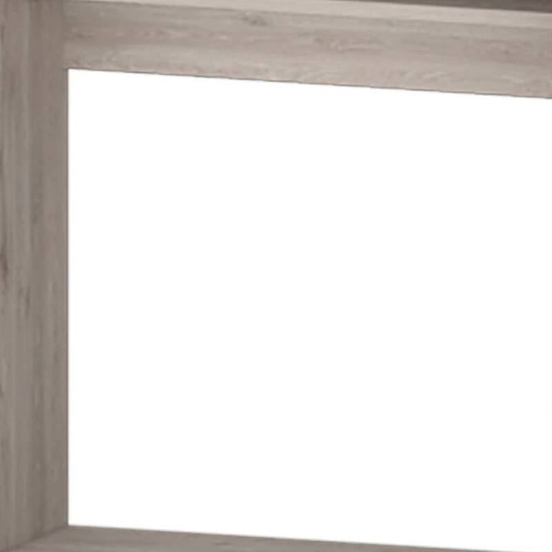 HomeRoots 39" Gray Computer Desk
