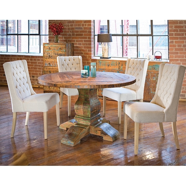 Chloe Set of 2 Linen Dining Chairs Bed Bath Beyond 14350820