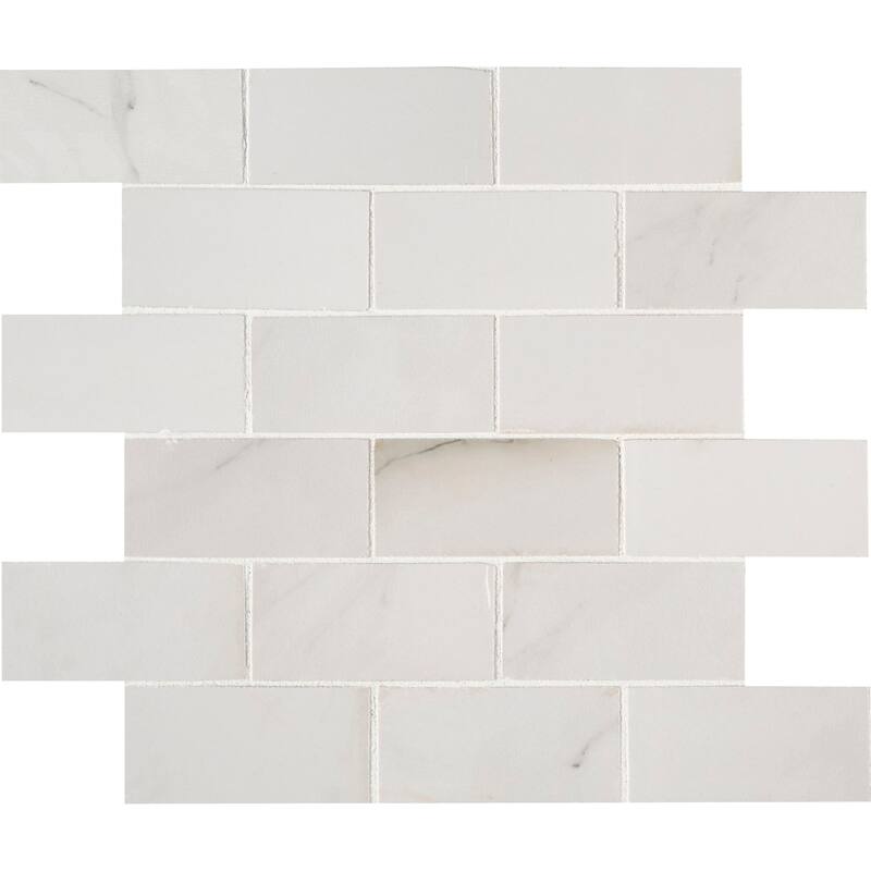 Ackland AKN-P-AZ2X4SWP-CA Azira - 12" x 12" Porcelain Brick Wall - Nevara