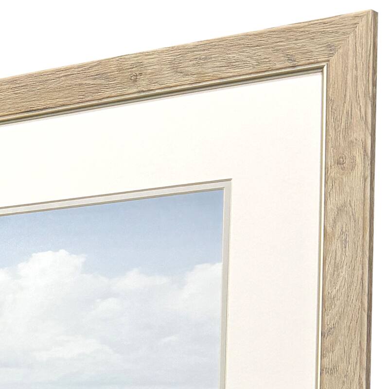 HomeRoots Set Of Two Timeless Waves Brown Framed Wall Art