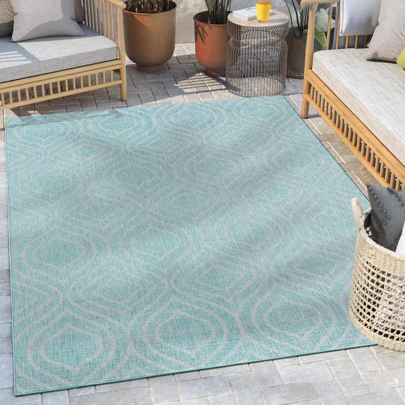 Well Woven Fallon Ludo Tribal Indoor Outdoor Area Rug