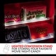 preview thumbnail 10 of 11, Nostalgia NKPCONCRT10RD Concession Popcorn Cart