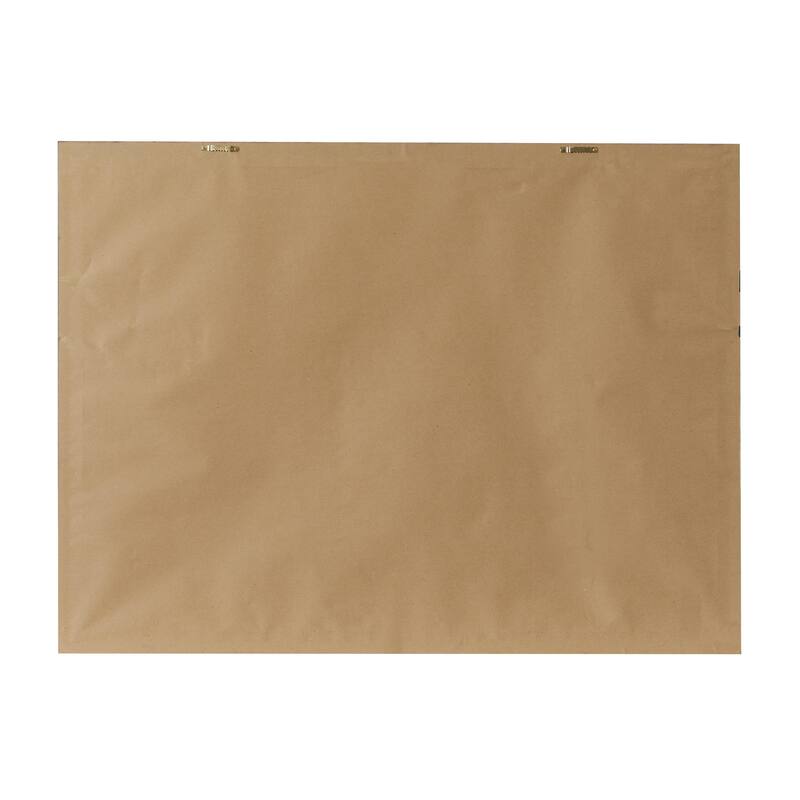 Canvas Tree Framed Wall Art with Gold Frame - Brown - Roche River Decor