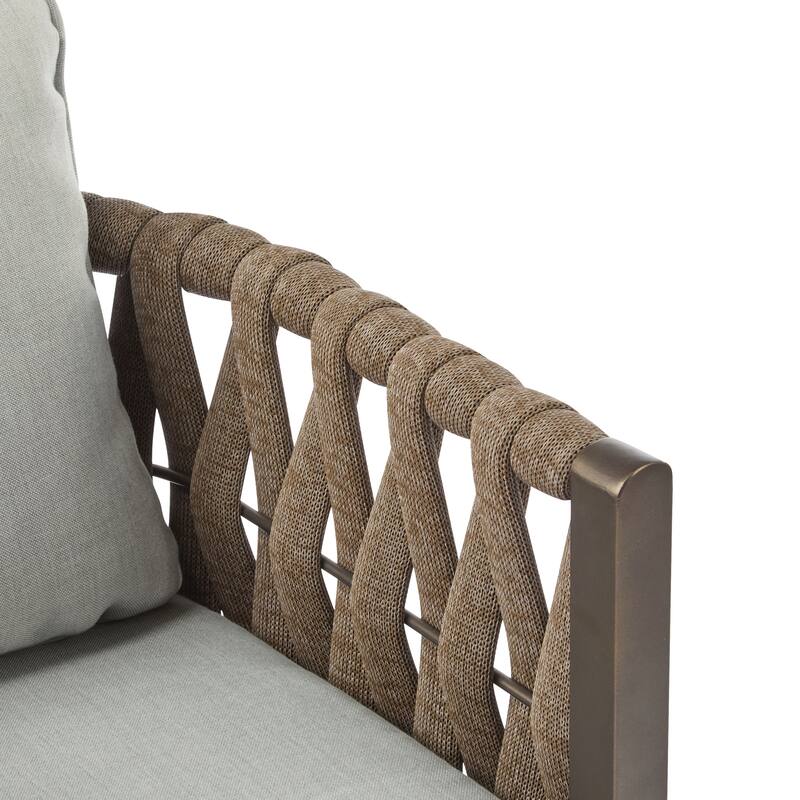 Christopher Knight Home - Ethan Fabric Patio Club Chair (Set of 2)