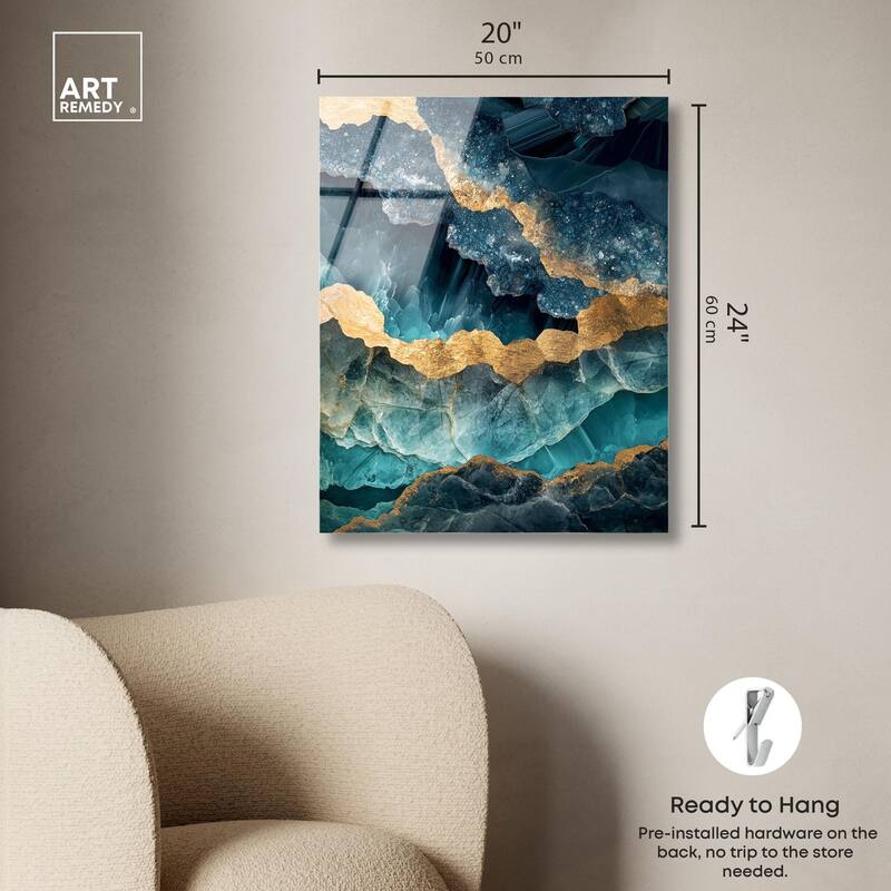 Power Edge II Acrylic by Art Remedy, Ready to Hang