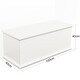 preview thumbnail 10 of 10, Storage Toy Box ,Lift Top Wood Chest for Entryway Bench Organizer