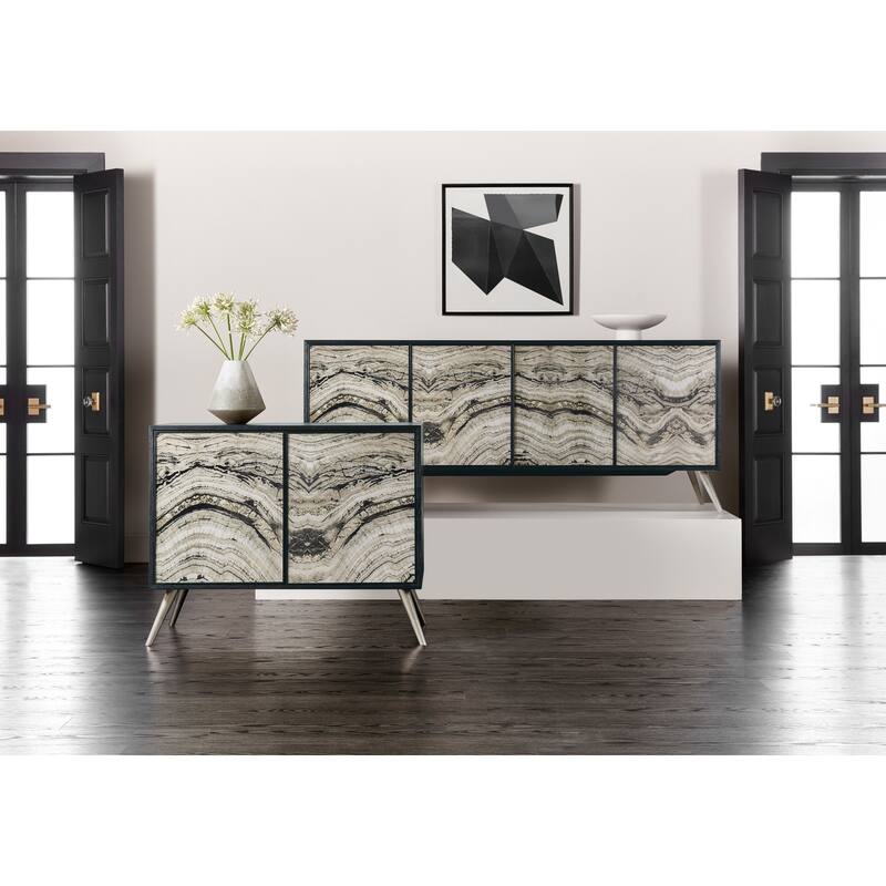 Hooker Furniture 628-85647-98 Melange 86" Wide Accent Cabinet with