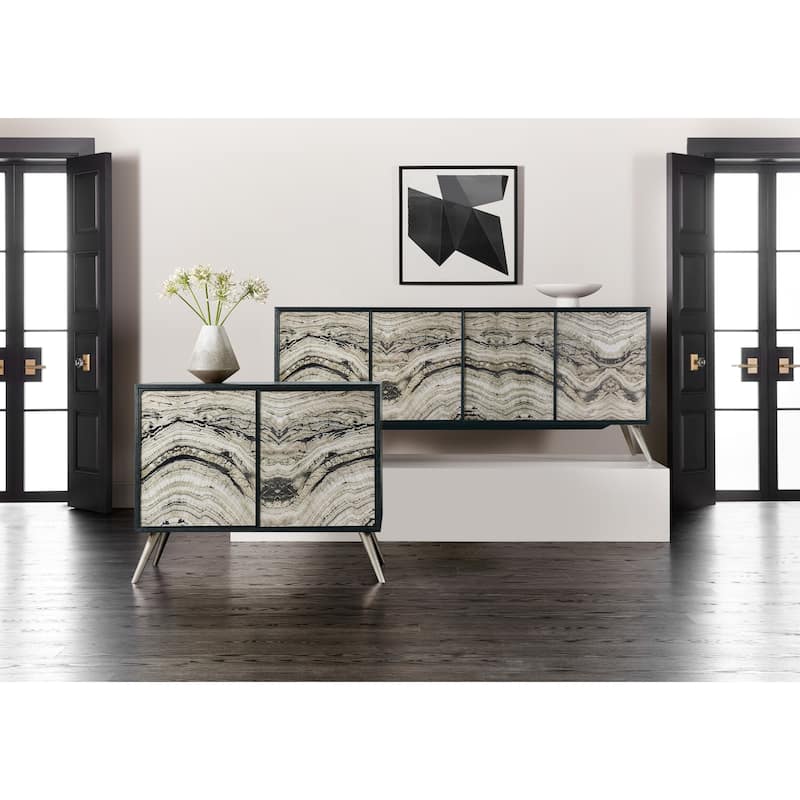 Hooker Furniture 628-85648 Melange 45" Wide Wood Veneer Accent Cabinet