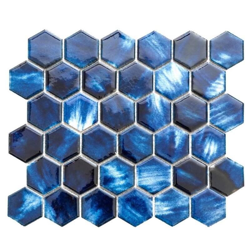 The Tile Life Agate 2x2 Porcelain Backsplash Wall Tile