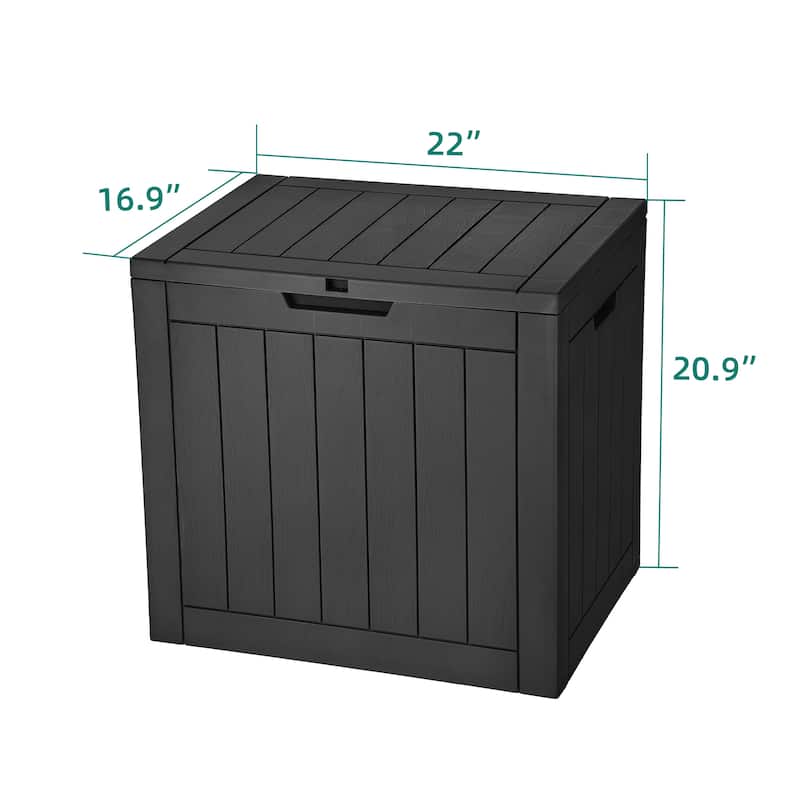 31 Gallon Outdoor Storage Waterproof Deck Box