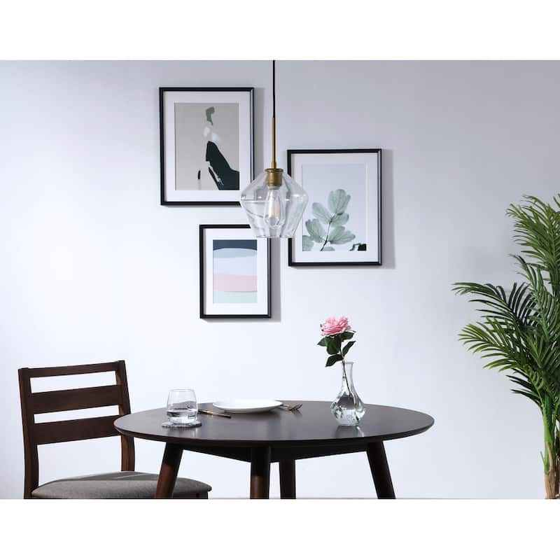 Gerald 1-Light Glass Pendant