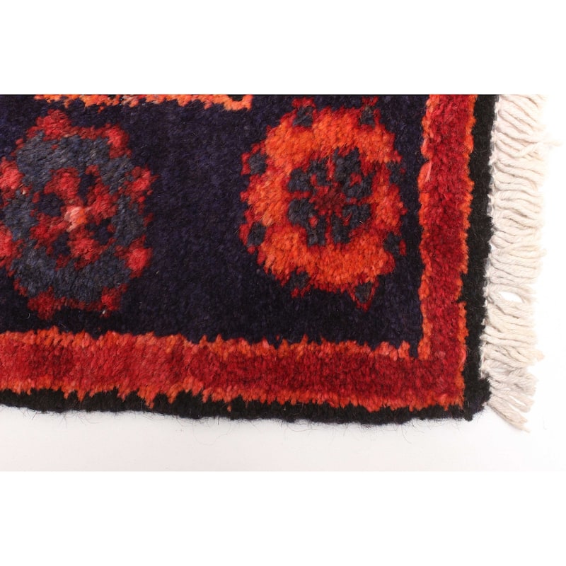 ECARPETGALLERY Hand-knotted Andelz Red Wool Rug - 4'3 x 6'9