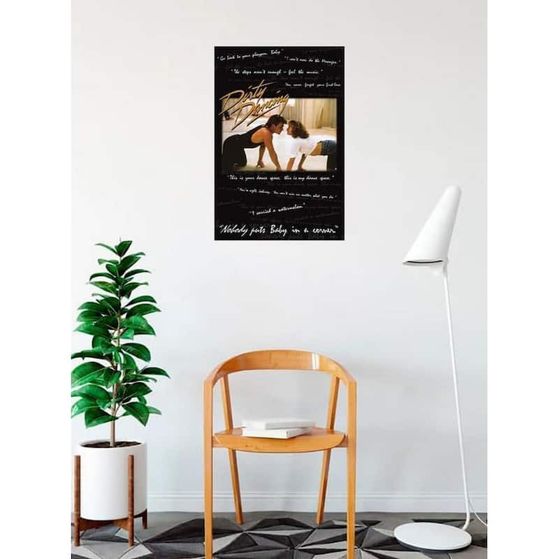 Dirty Dancing Quotes Art Poster - 24 x 36 Inch