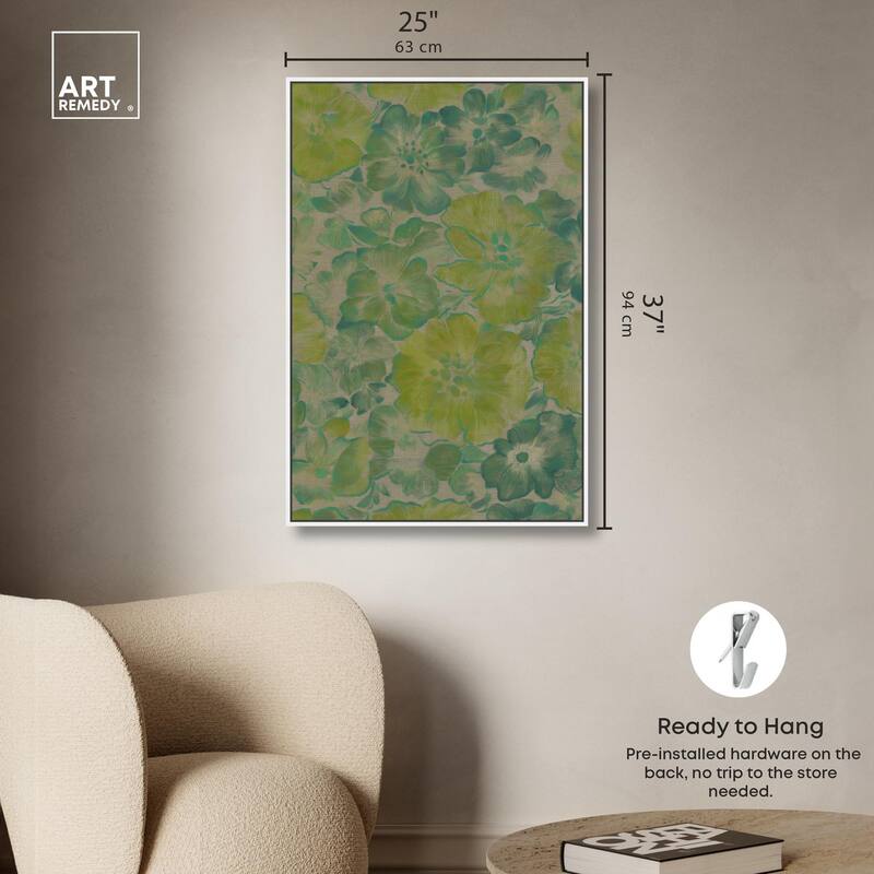 Verdigris Vista Canvas by Art Remedy