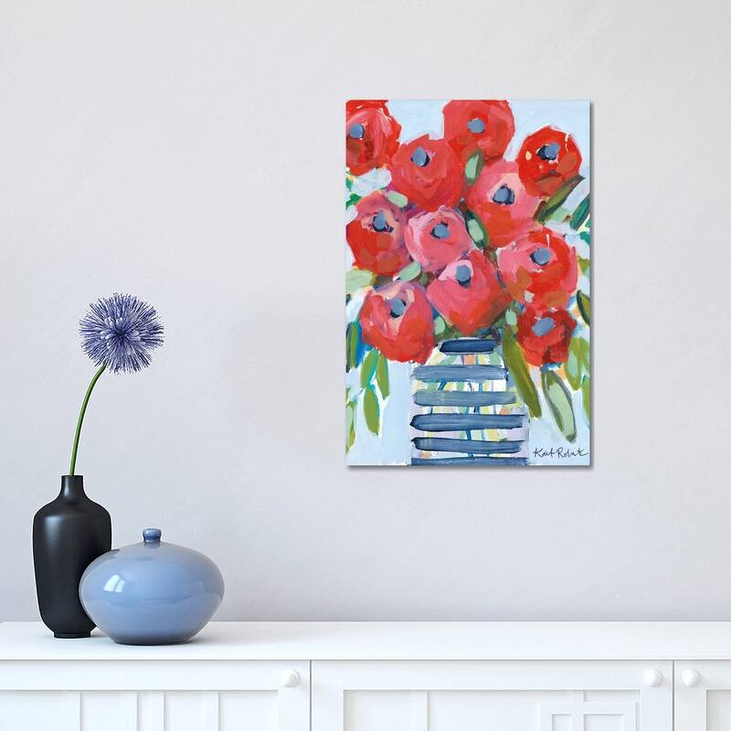 iCanvas "April Showers Give Me Flowers" by Kait Roberts Canvas Print - 18x12x1.5