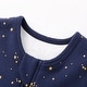 preview thumbnail 2 of 4, 100% Organic Cotton 1.0 Tog Sleeping Bag with Legs Sleeveless Wearable Blanket- Starry Sky 12-24 Months