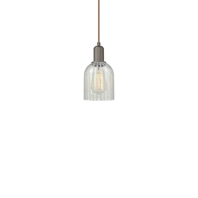 Innovations Lighting 716-1P-10-5 Caledonia Pendant Caledonia 5" Wide - Oil Rubbed Bronze / Mouchette