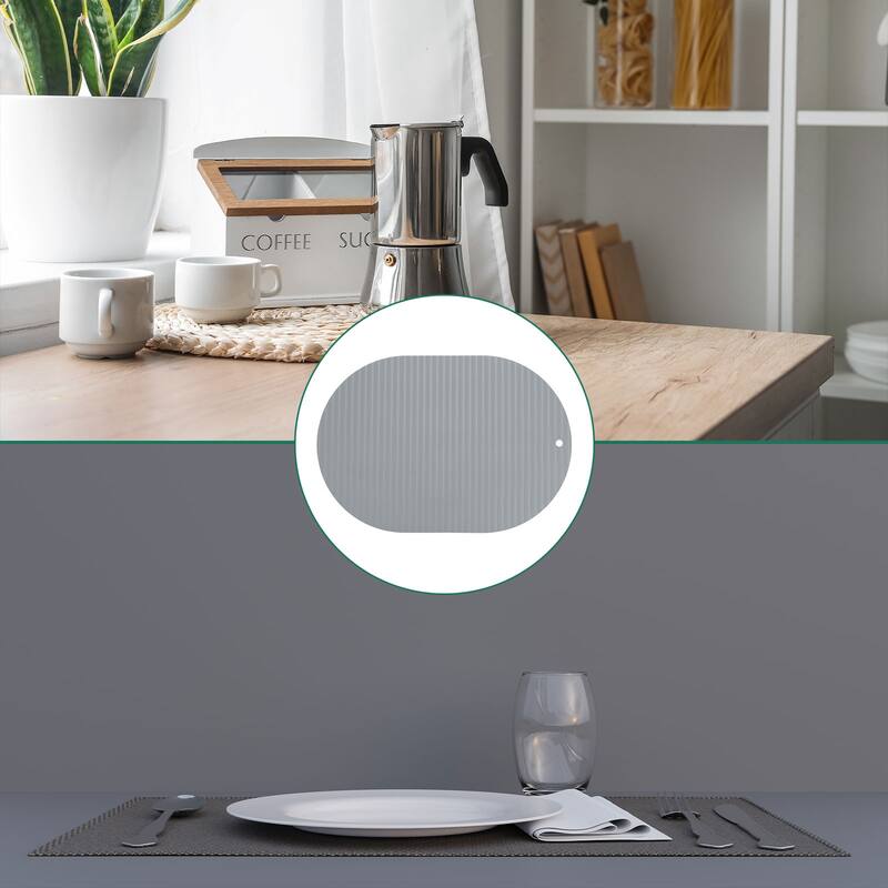 Silicone Dish Drying Mat, 1 PCS Flexible Heat-resistant Silicone Mat