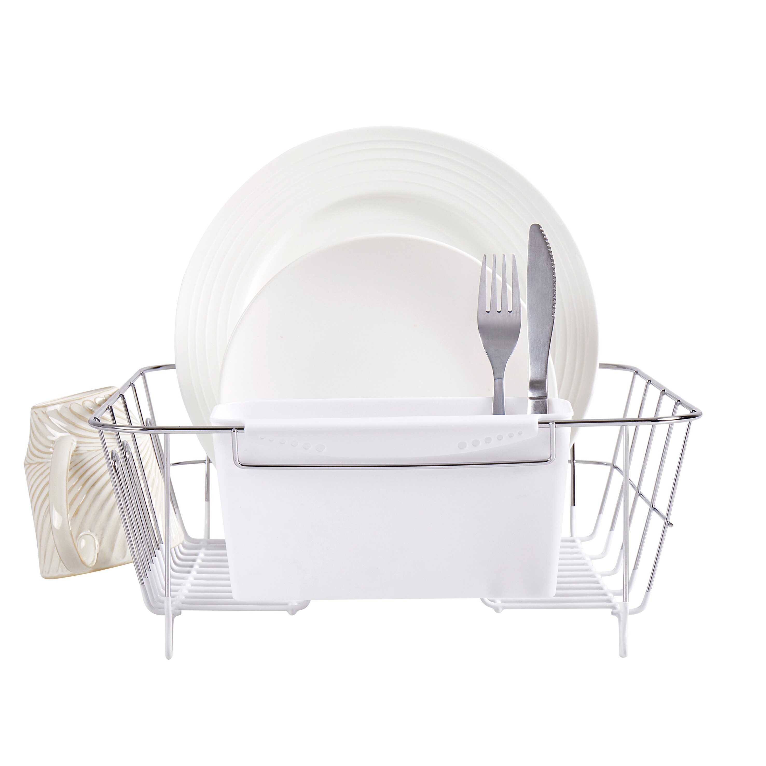 Sweet Home Chrome Plated Steel 2-Piece Mini Dish Set  -image