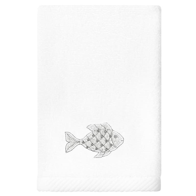 Authentic Hotel and Spa Turkish Cotton Figi 3PC Embellished Towel Set