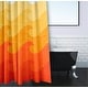 preview thumbnail 9 of 7, Deep Sea Geometric Print Shower Curtain