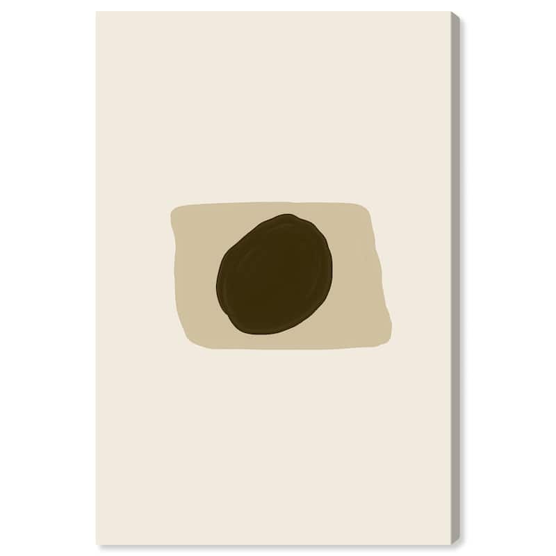Wynwood Studio Canvas Abstract Unilateral White and Cream White Modern & Contemporary Wall Art Canvas Print