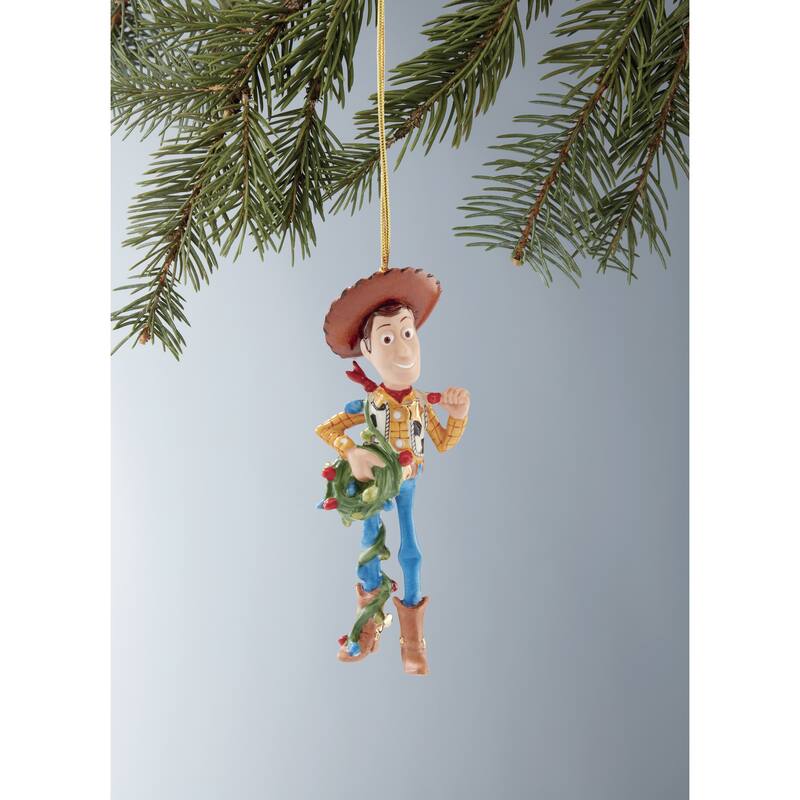 Lenox Woody Christmas Cowboy Ornament - 2"L x 1.5"W x 5.2"H