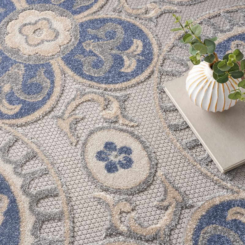 Nourison Aloha Indoor/outdoor Geometric Area Rug