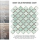 preview thumbnail 6 of 10, Merola Tile Hudson Tangier Mint Green 12-3/8" x 12-3/8" Porcelain Floor and Wall Tile