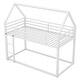 preview thumbnail 16 of 30, Stylish & Timeless Design Twin over Twin House Bunk Bed with Built-in Ladder, Sturdy Construction & Safety Guaranteed, White