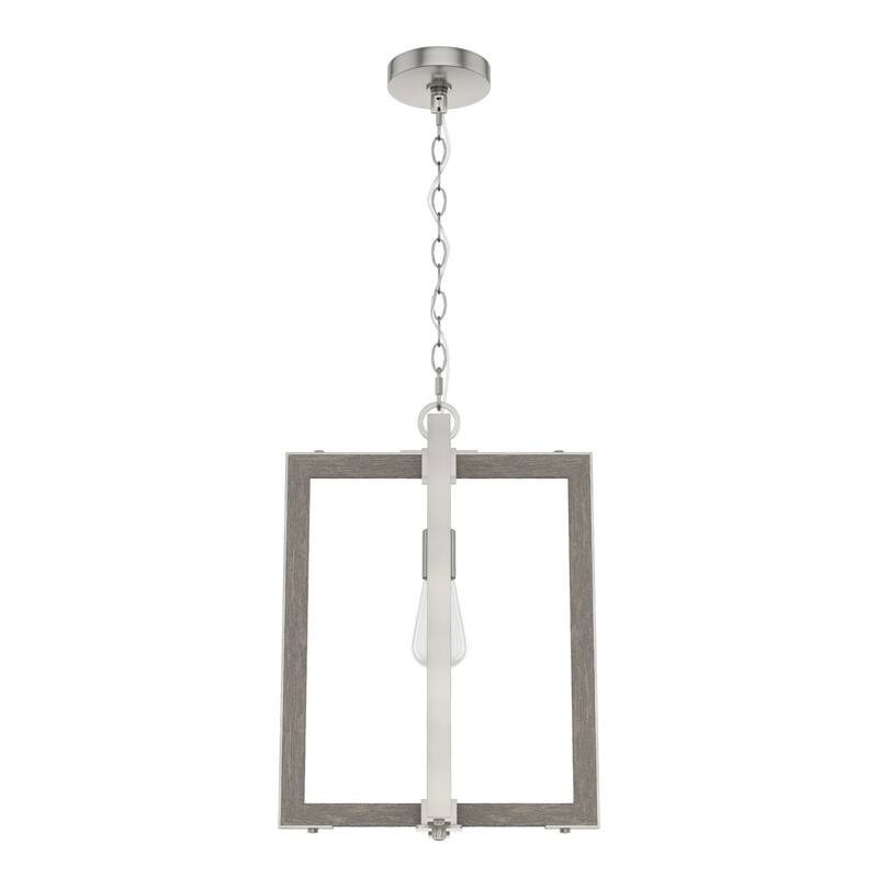 Hunter Woodburn 1-Light Pendant - Island, Dining Room, Foyer - Modern Farmhouse, Rustic, Transitional