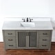 preview thumbnail 50 of 177, Altair Hadiya Bathroom Vanity with Composite Stone Countertop without Mirror