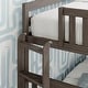 preview thumbnail 12 of 12, Max and Lily Twin over Twin Bunk Bed with Ladder and Storage Drawers
