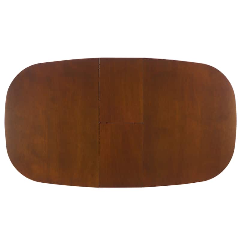 SAFAVIEH Home Arran Extendable Dining Table - 63"W x 35"D x 29"H