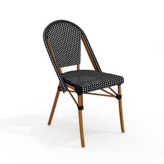 Martha Stewart All-Weather Stackable Patio Bistro Dining Chair - 19"W x 21.75"D x 35"H