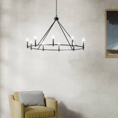 Kichler Lighting Carrick 54.25 in. 10-Light Chandelier
