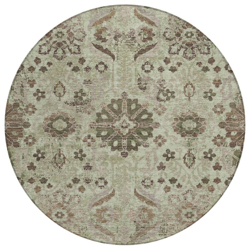 Machine Washable Indoor/ Outdoor Global Firestone Chantille Rug