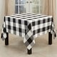 preview thumbnail 2 of 16, Cotton Tablecloth With Buffalo Plaid Design