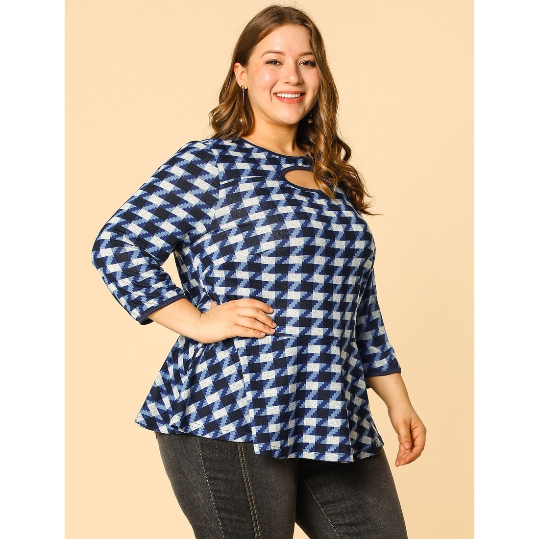 women's plus size party tops