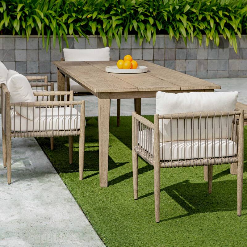 Uttermost Forsyth Dark Gray Outdoor Dining Table