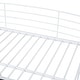 preview thumbnail 9 of 16, Full Size Metal Loft Bed with L-Shaped Desk and Multi-Functional Shelves