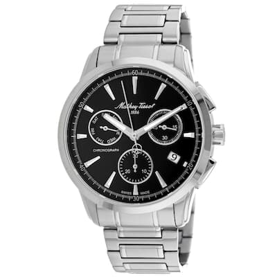 Mathey Tissot Men's Lancelot Black Dial Watch - H198CHAN - 6 (36)